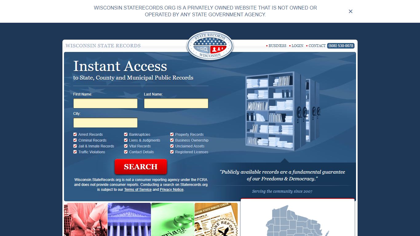 Ozaukee County Arrest, Court, and Public Records